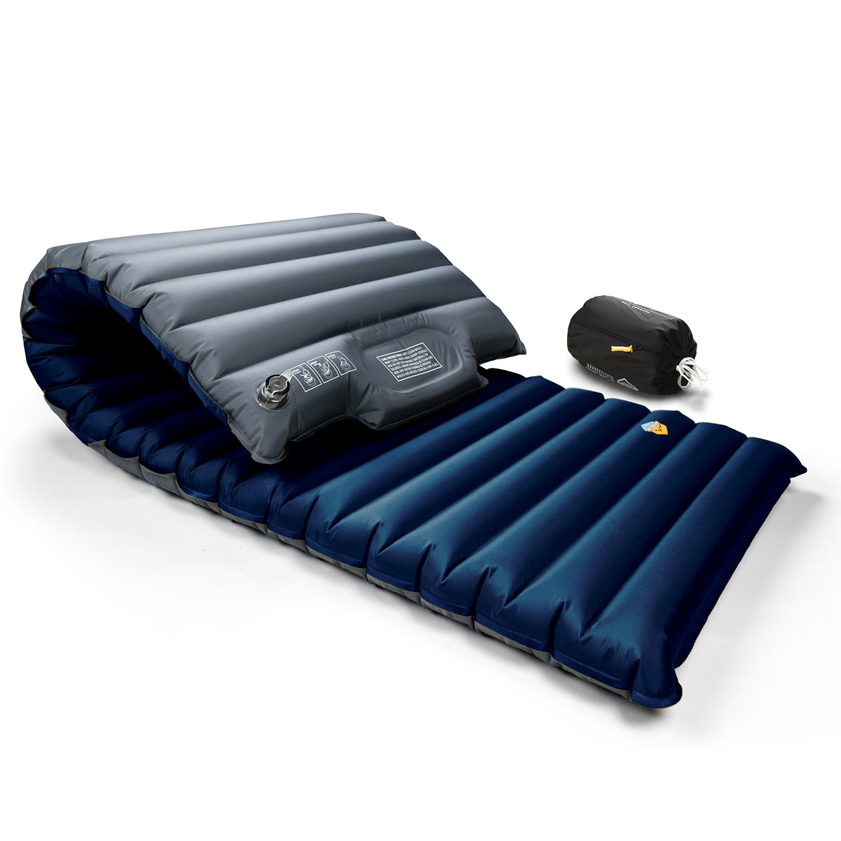 Inflatable Camping Sleeping Pad with Built-in Pump, Extra Thickness and Wide Plus - Airlive2000P
